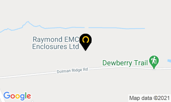 Raymond Emc Enclosures Ltd in Guelph map