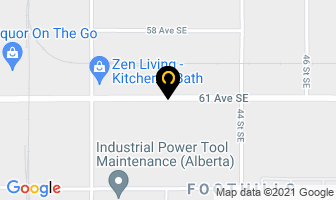 Raynard Supply in Calgary map