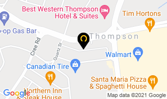 Ray's Appliance Service in Thompson map