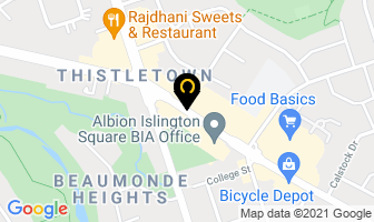 Raza Communications in Toronto map