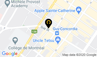 Rbc Banque Royale Tour Guy in Montreal map