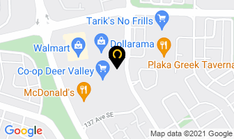 Rbc - Calgary Deer Valley Shopping Ctr in Calgary map