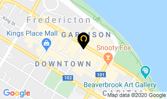 Rbc Royal Bank in Fredericton map