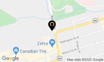 Rbc Royal Bank in New Tecumseth map