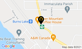 Rbc Royal Bank in Burns Lake map