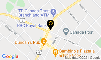 Rbc Royal Bank in Amherst map