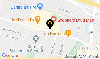 Rbc Royal Bank in Grimsby map