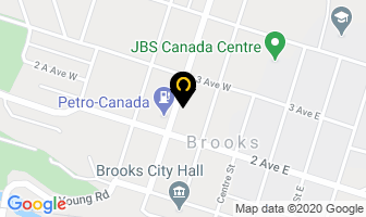 Rbc Royal Bank in Brooks map