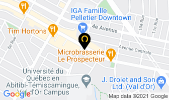 Rbc Royal Bank in Val-d'Or map