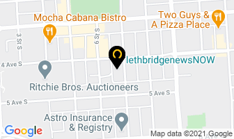 Rbc Royal Bank in Lethbridge map