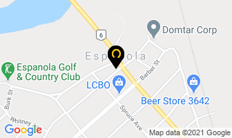 Rbc Royal Bank in Espanola map