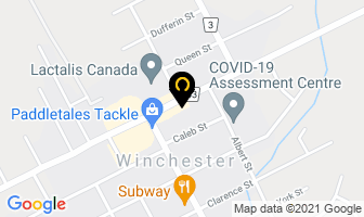 Rbc Royal Bank in Winchester map