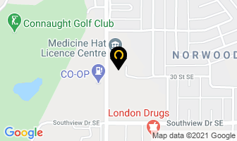 Rbc Royal Bank in Medicine Hat map