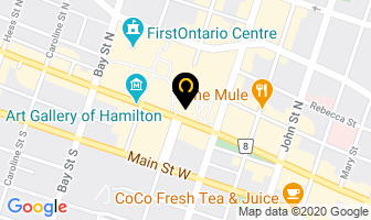 Rbc Wealth Management - Dominions Securities in Hamilton map