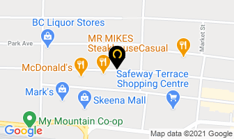 Rb's Pet Emporium in Terrace map