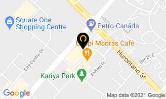 Rdee in Mississauga map