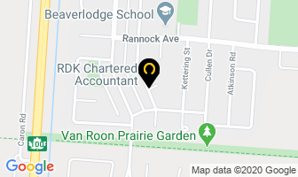 Rdk Chartered Accountant Ltd in Winnipeg map