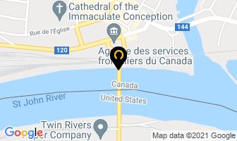 React Edmundston Inc in Dollard-des-Ormeaux map