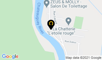 R&eacute;no Id in Châteauguay map