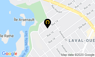 R&eacute;novation Concept Design in Laval map