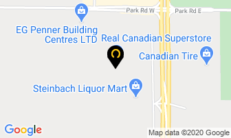 Real Canadian Superstore in Steinbach map