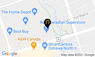 Real Canadian Superstore in Oshawa map