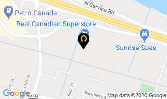 Real Canadian Superstore in Grimsby map