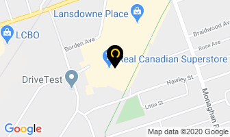 Real Canadian Superstore in Peterborough map