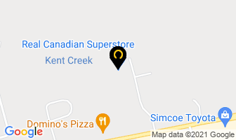 Real Canadian Superstore in Simcoe map