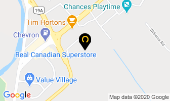 Real Canadian Superstore in Courtenay map