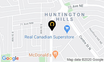 Real Canadian Superstore Optical in Calgary map