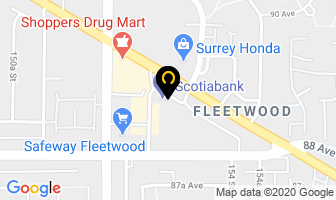 Real Deal Motors in Surrey map