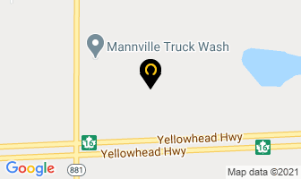 Real Industries 2003 Ltd in Mannville map