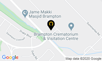 Real Security Inc in Brampton map