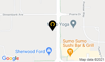 Real Storage in Sherwood Park map