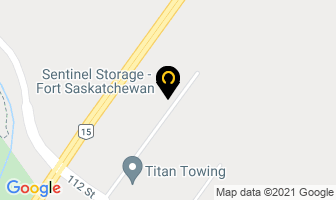 Real Storage in Fort Saskatchewan map