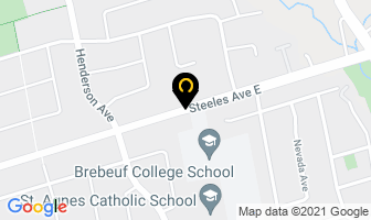 Real Tan Steeles Inc in Markham map