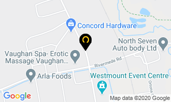 Reality Foods Service Inc in Vaughan map
