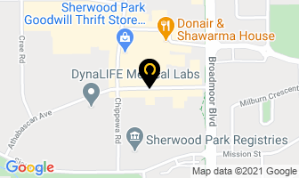 Realty Executives Devonshire in Sherwood Park map