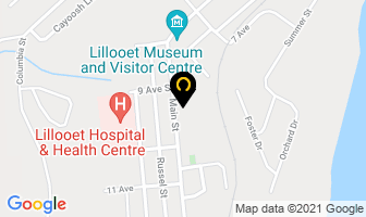 Rec Centre in Lillooet map