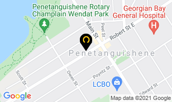 Recollections in Penetanguishene map