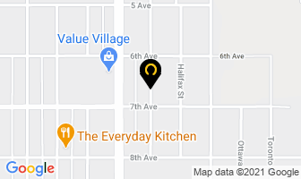 Recon Power Supplies in Regina map