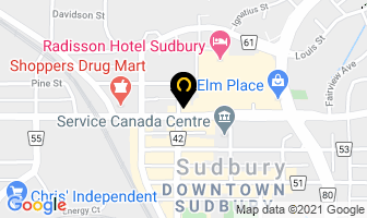 Records On Wheels in Sudbury map