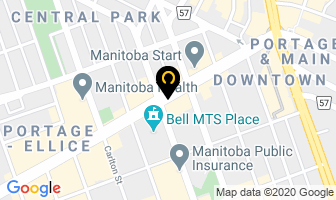 Recovery Centre For Addictions in Winnipeg map