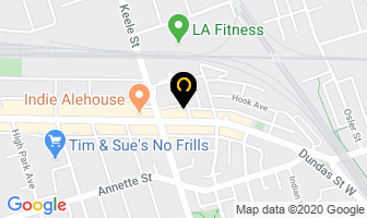Recovery Garment Centre in Orillia map