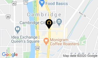 Recovery Room Shop in Cambridge map