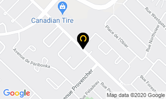 Recyclage Burnout in Boisbriand map