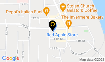 Red Apple in New Westminster map