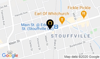 Red Bulb Espresso Bar in Whitchurch-stouffville map