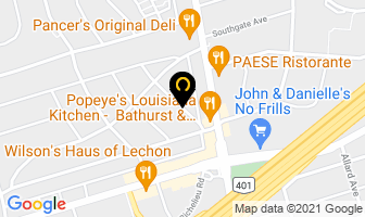 Red Cloud Studios in North York map
